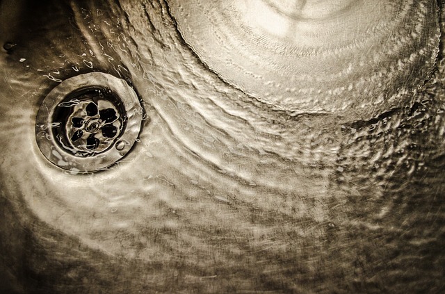 Water in sink